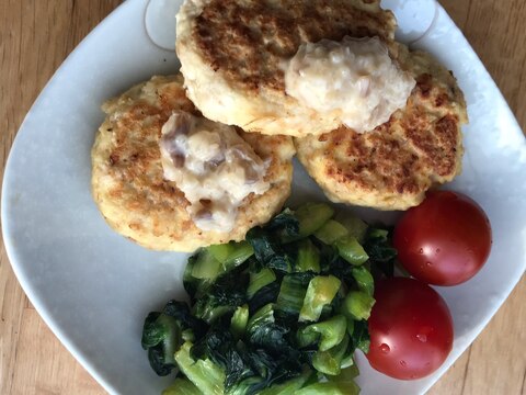 豆腐とオートミールのナゲット